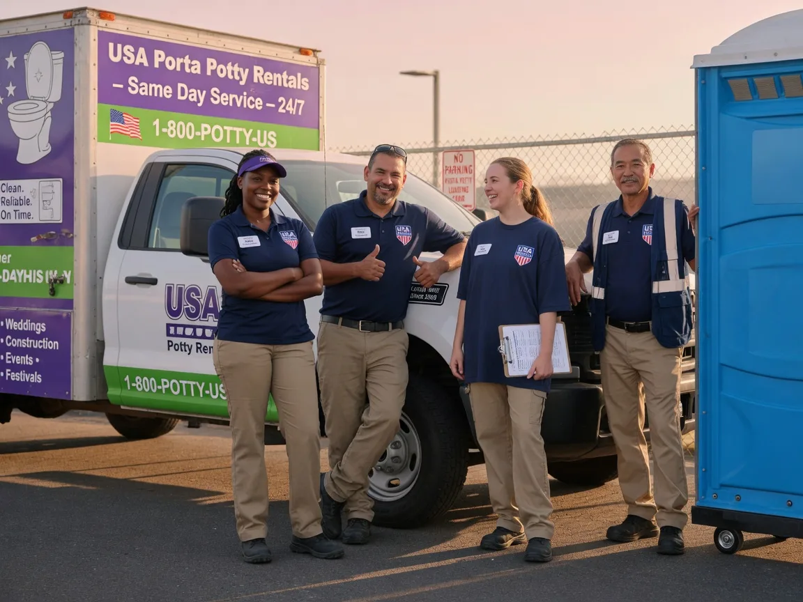 Porta Potty Rental company in Bluemont, VA